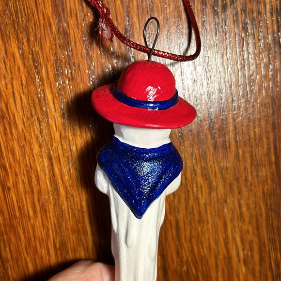 Vintage Old World Christmas Ornaments Mr & Mrs Glass Blown Icicle Snowmen - Picture 7 of 9